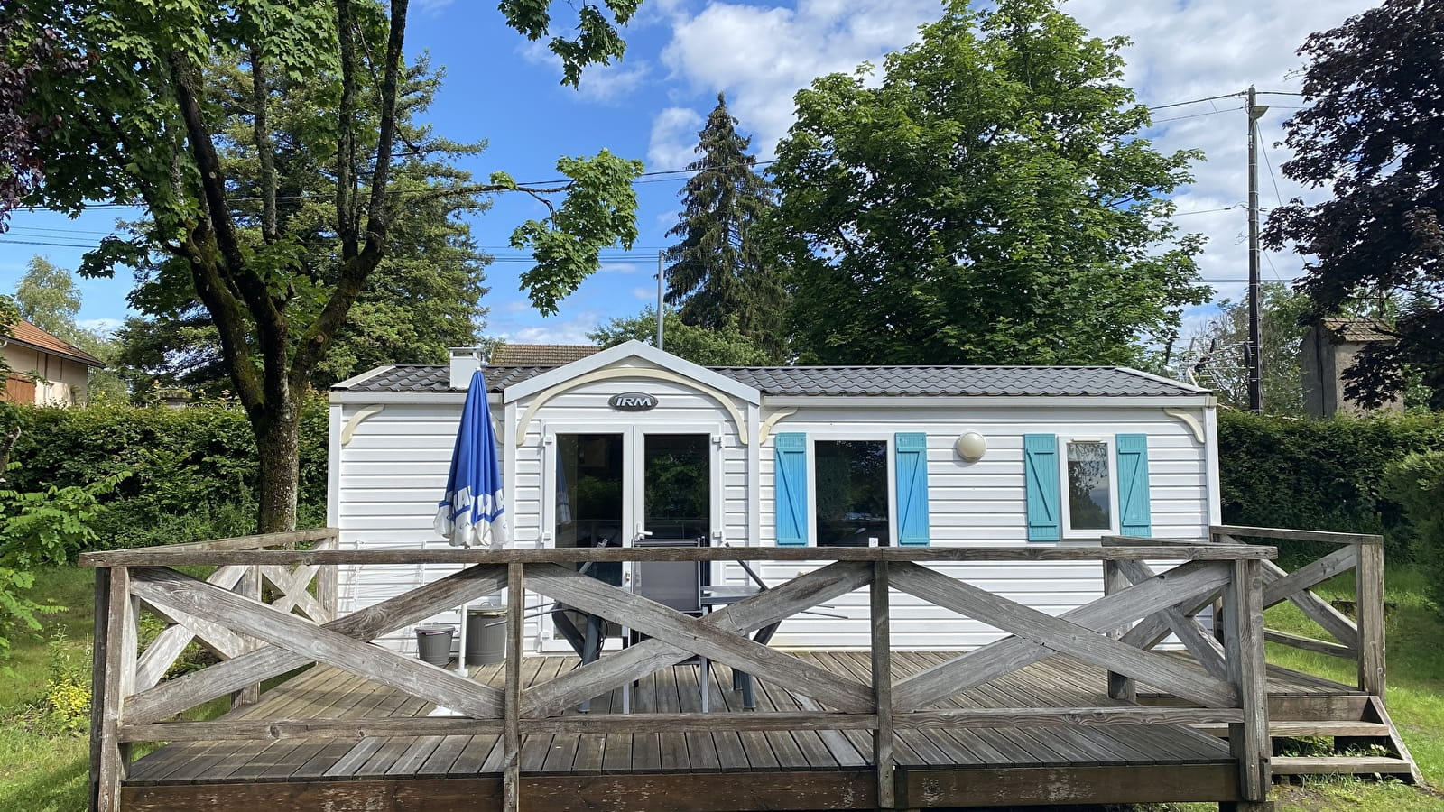 Mobil-home du camping de l'étang du Goulot