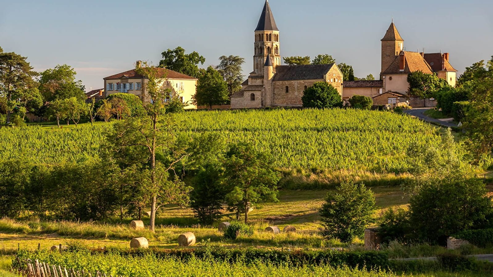 Zwischen Weiß und Rot - Crêches-sur-Saône - Der Marktflecken