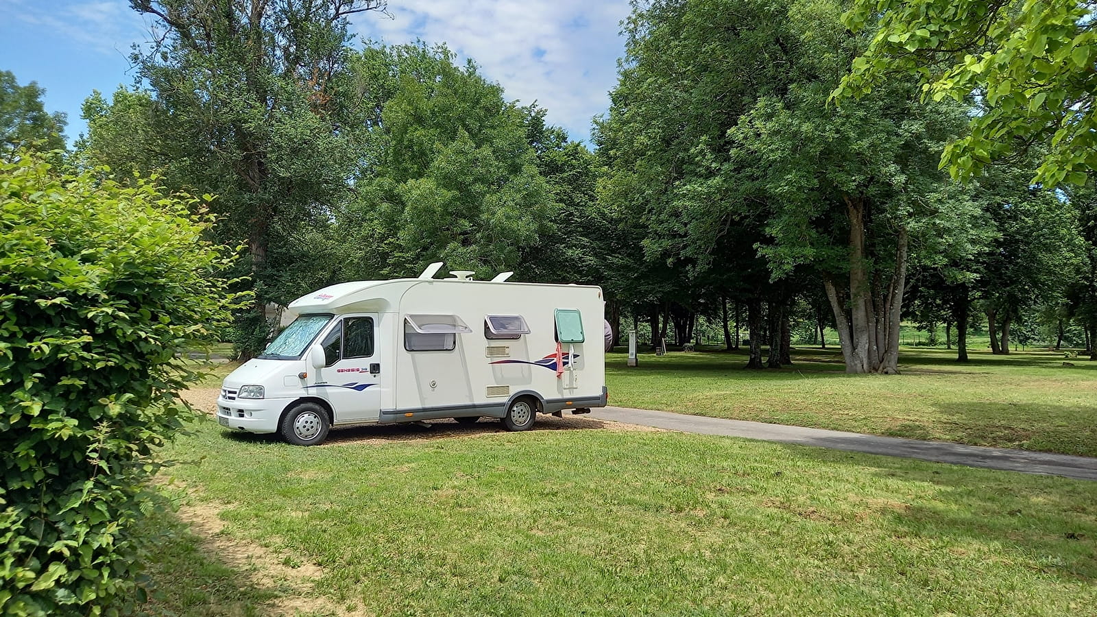 Aire de service pour camping-cars à Decize