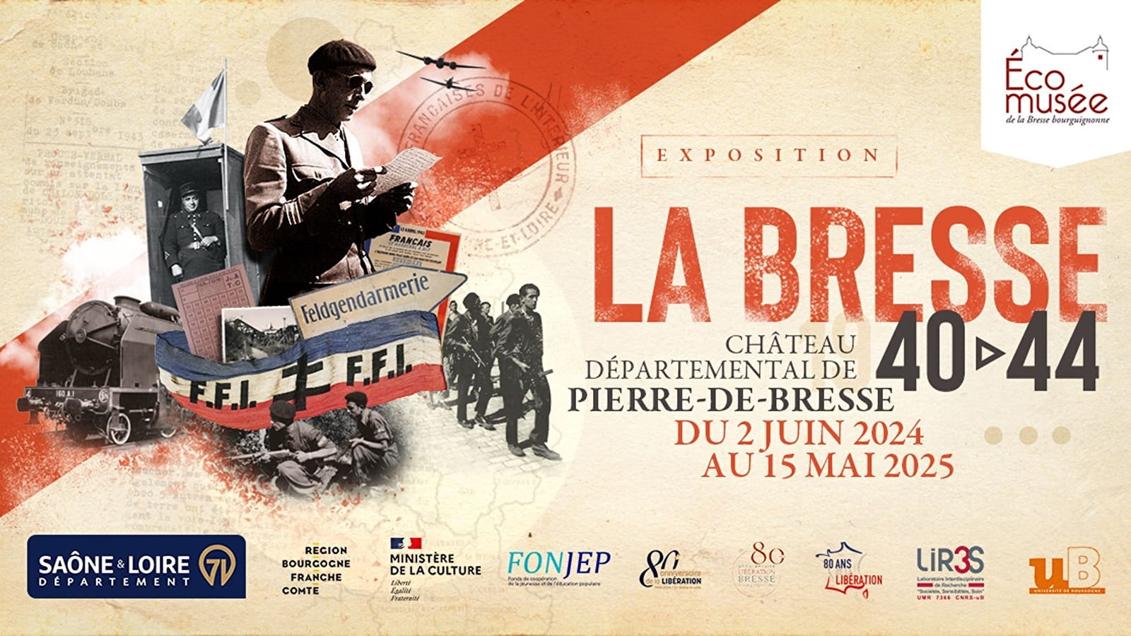Ausstellung: La Bresse, 1940-1944