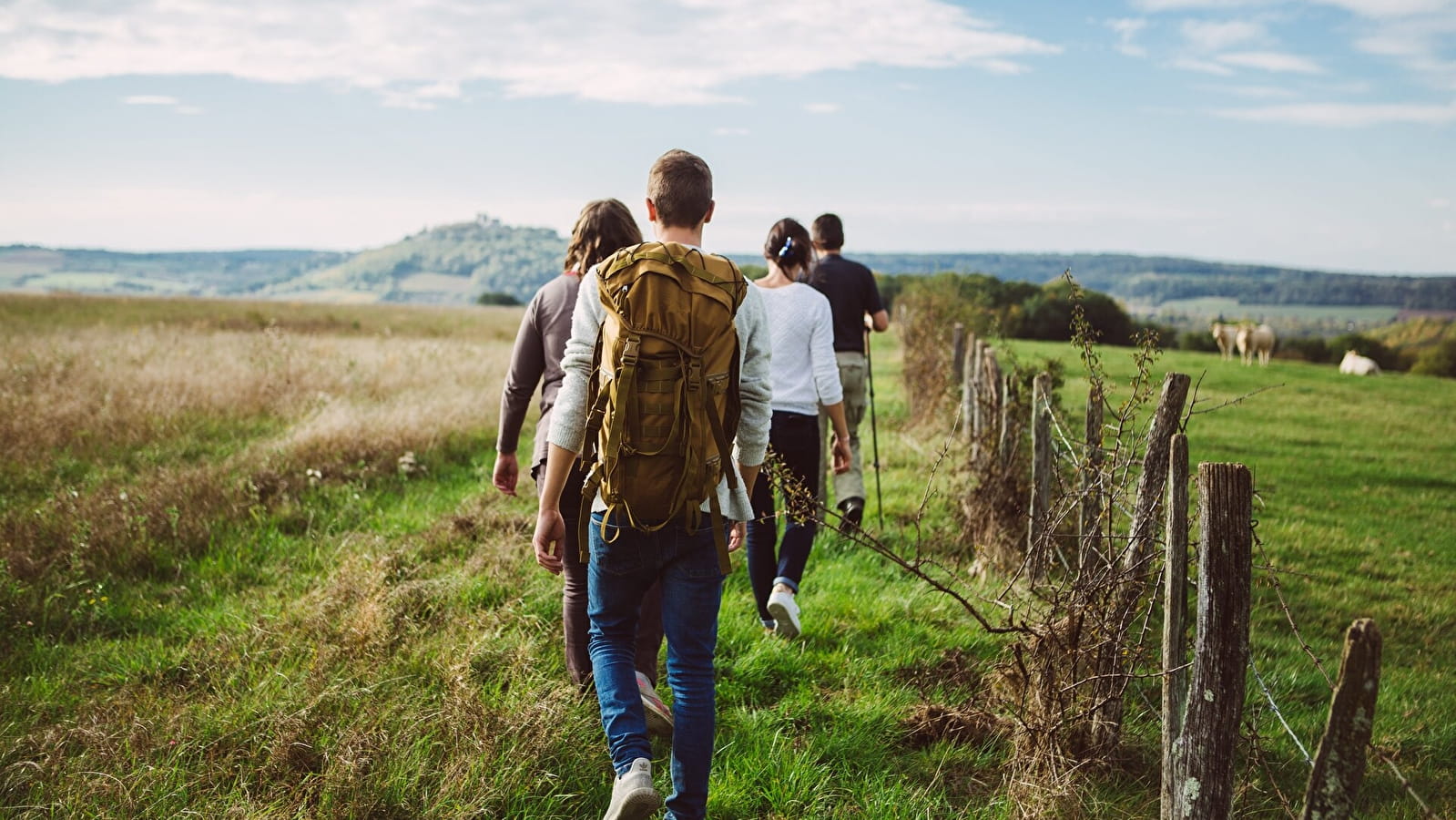 Der Weg der Schulkinder