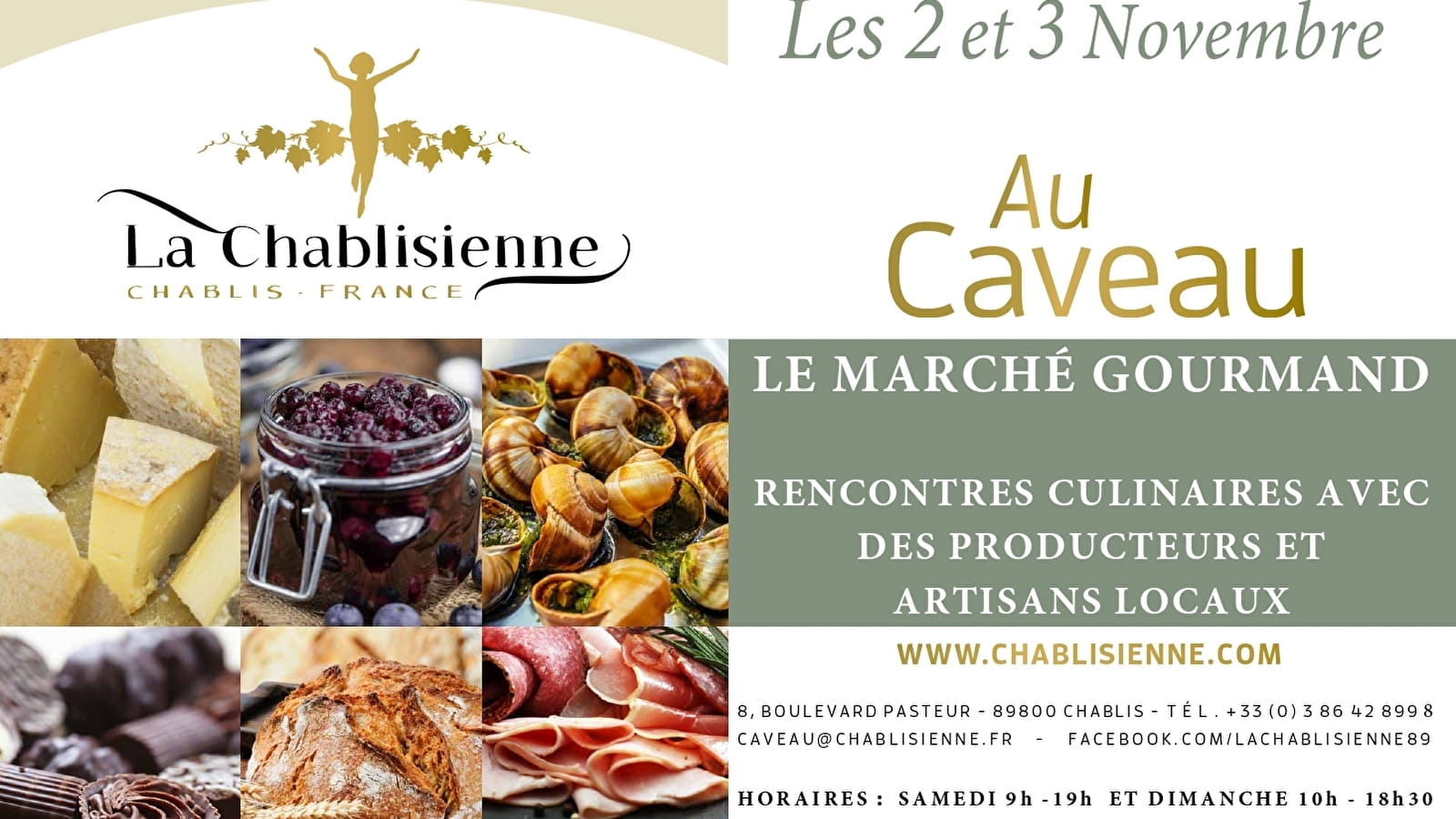 Le Marché gourmand de La Chablisienne 