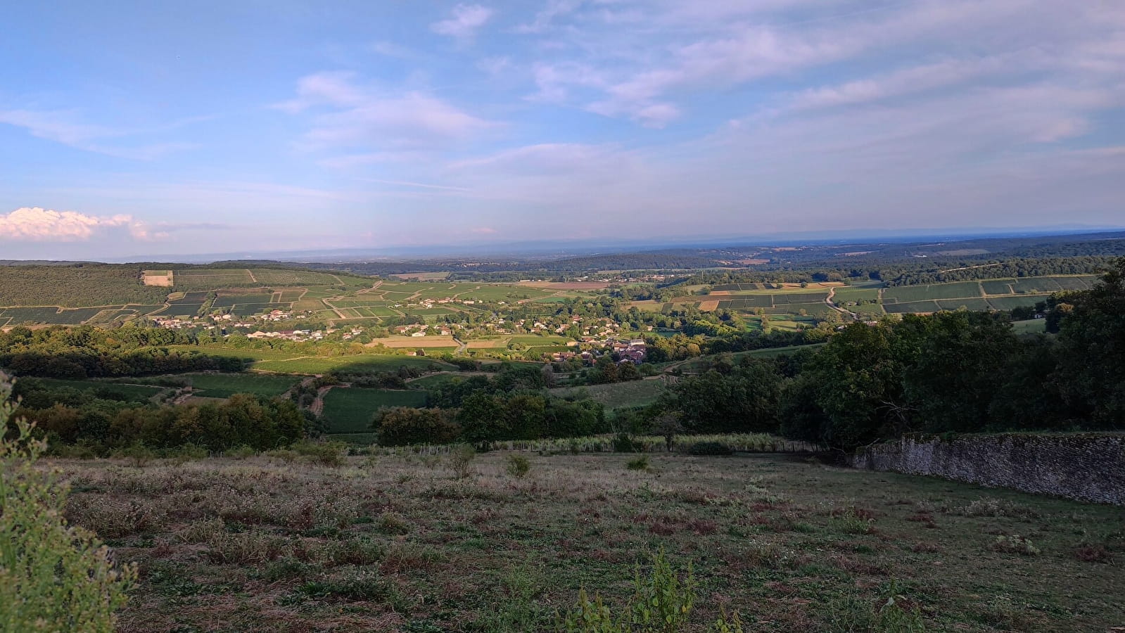 Le Val d'Azé, entre vignes et bocages